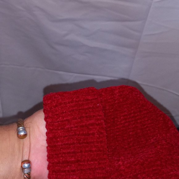 Designers Original Studio Red Zip Up Cardigan - Picture 6 of 8